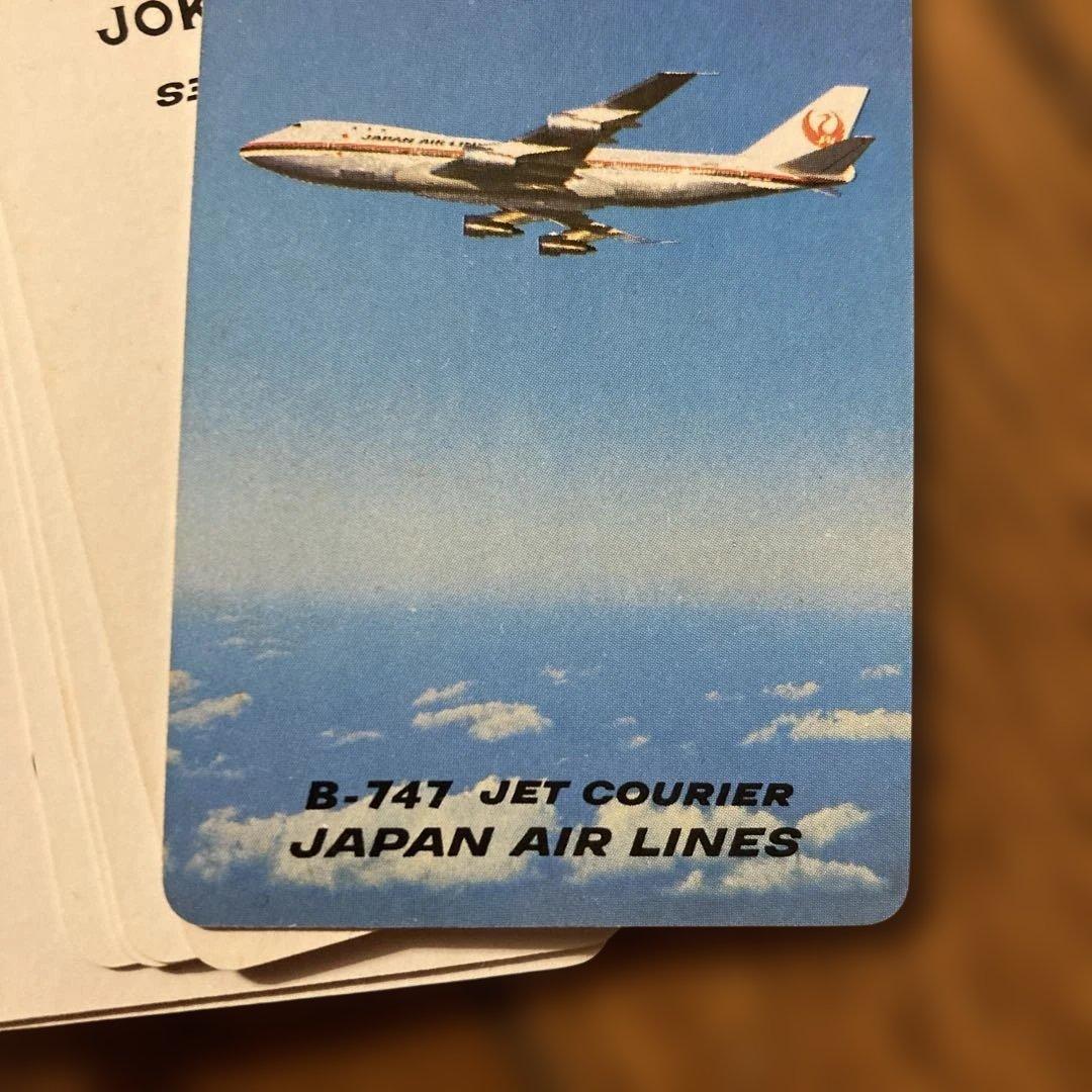 非売品　レア物！任天堂 日本航空 ミニトランプセット