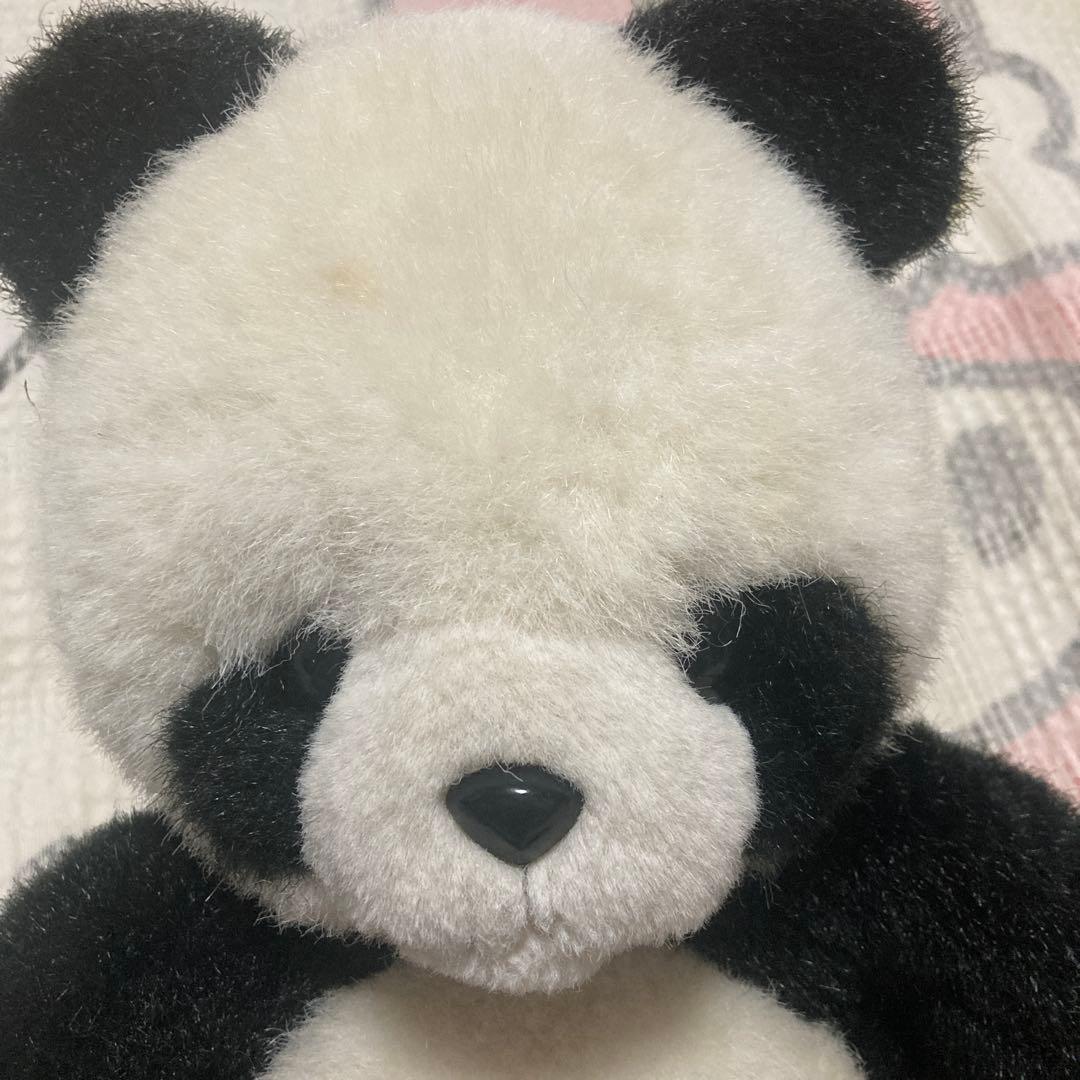 昭和レトロ　ヴィンテージ ユーレカ　パンダ　ぬいぐるみ　中古品
