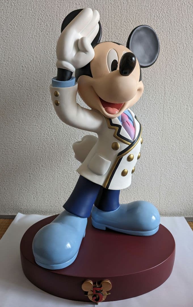 レア　東京ディズニーシー5周年　特大フィギュア　ミッキー