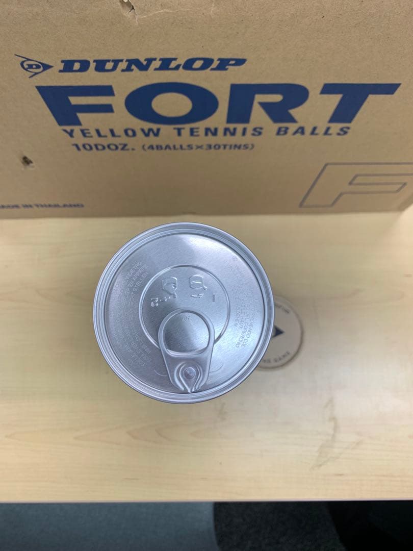 値下げ❗️新品❗️大特価❗️ダンロップ フォート 1箱 30缶 120球