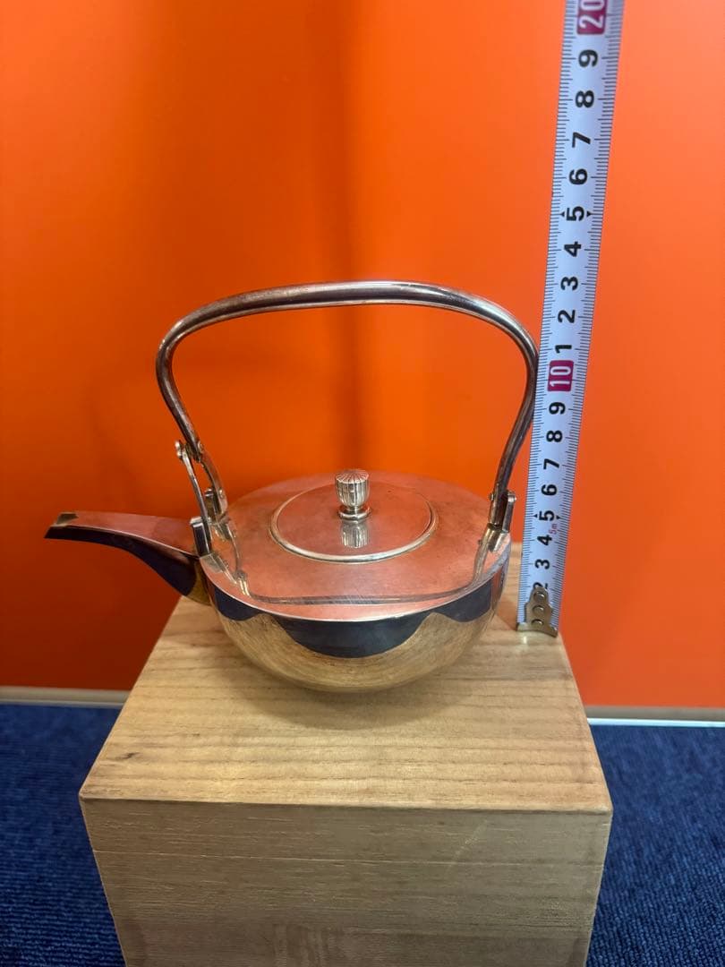 1715 純銀 急須 ティーポット 茶道具 茶器