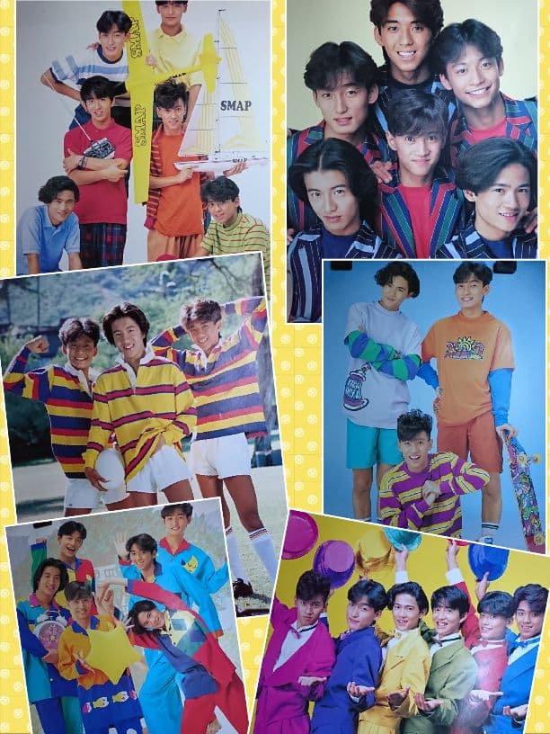 SMAPデビュー記念カレンダー1992年 (12枚set)