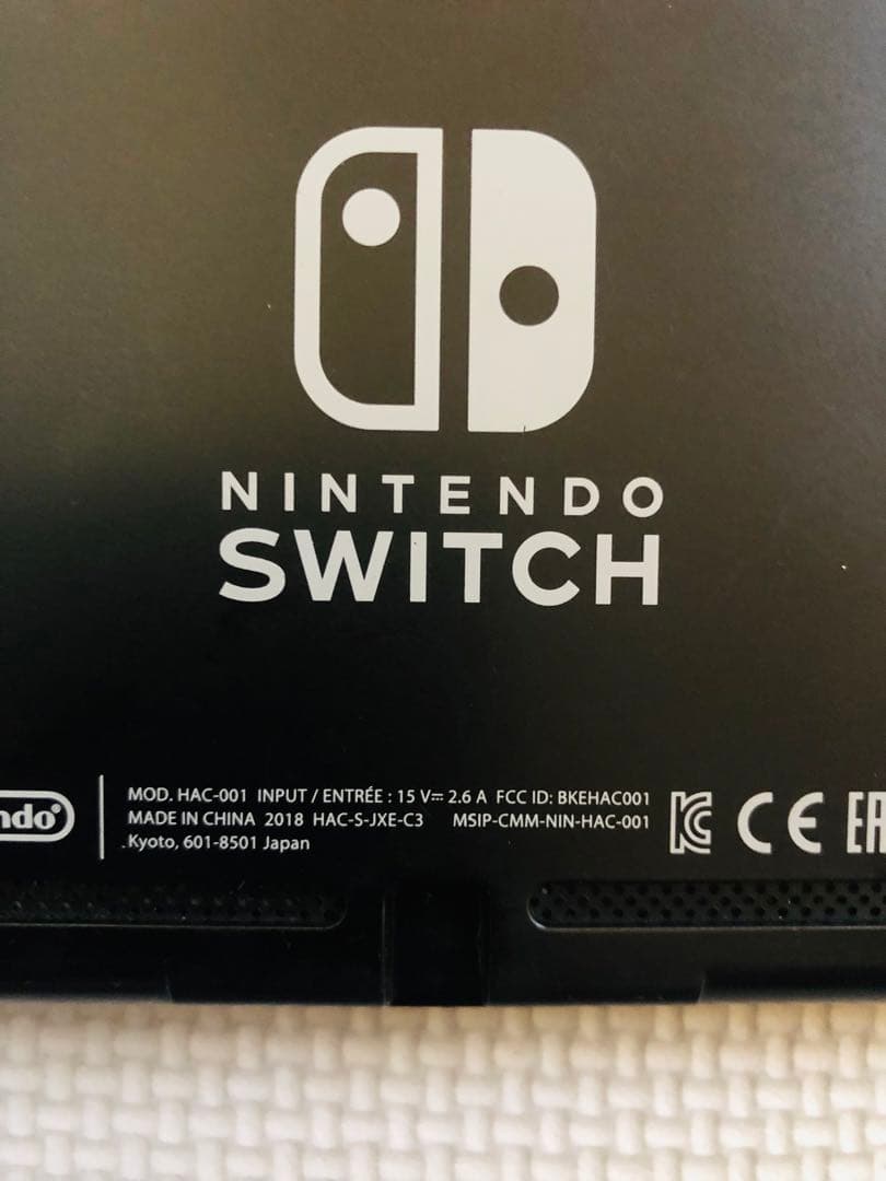 Nintendo Switch ネオンブルー/ネオンレッド 本体【ジャンク品】