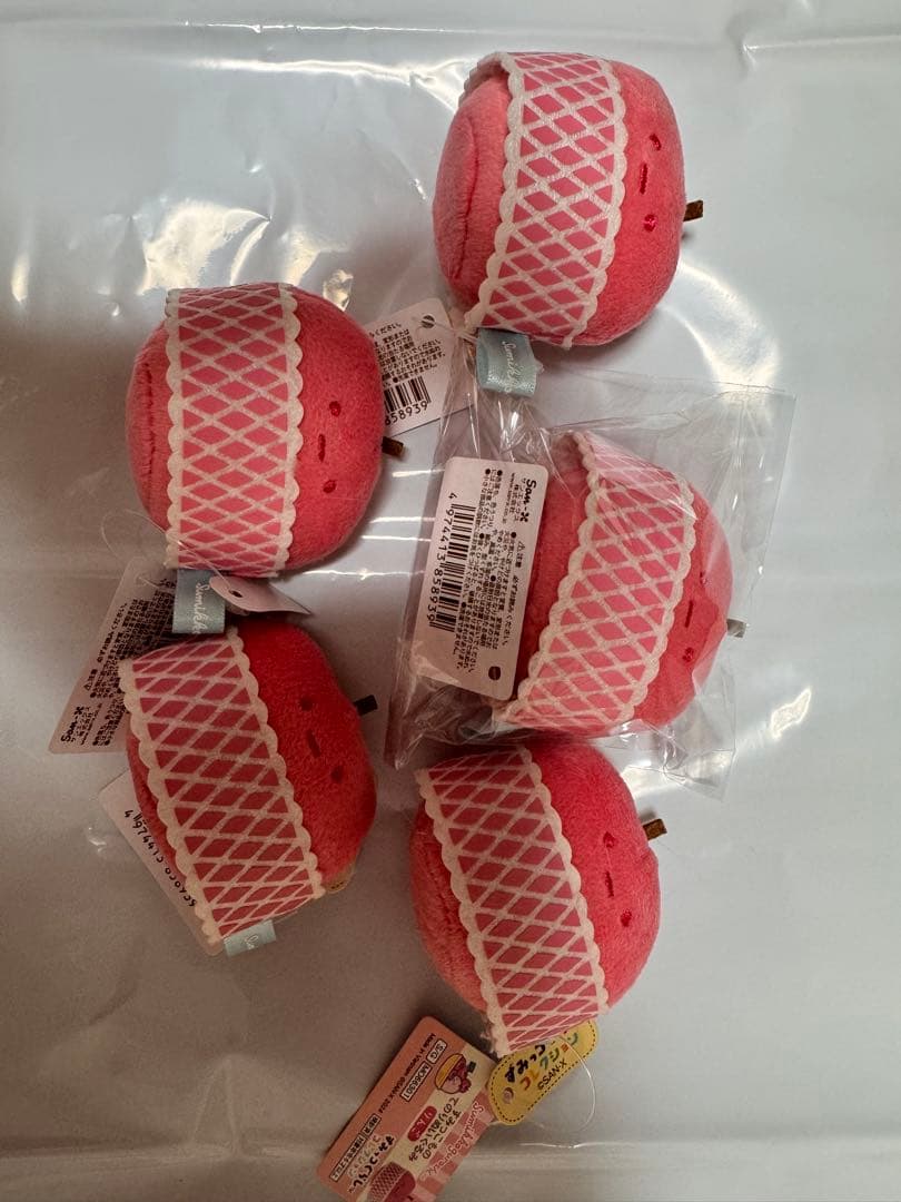 すみっコぐらし　てのりぬいぐるみ　りんご