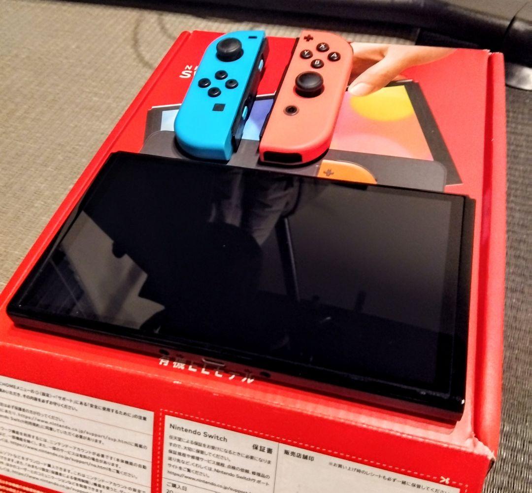 【美品】Nintendo Switch 有機elモデル　ニンテンドースイッチ