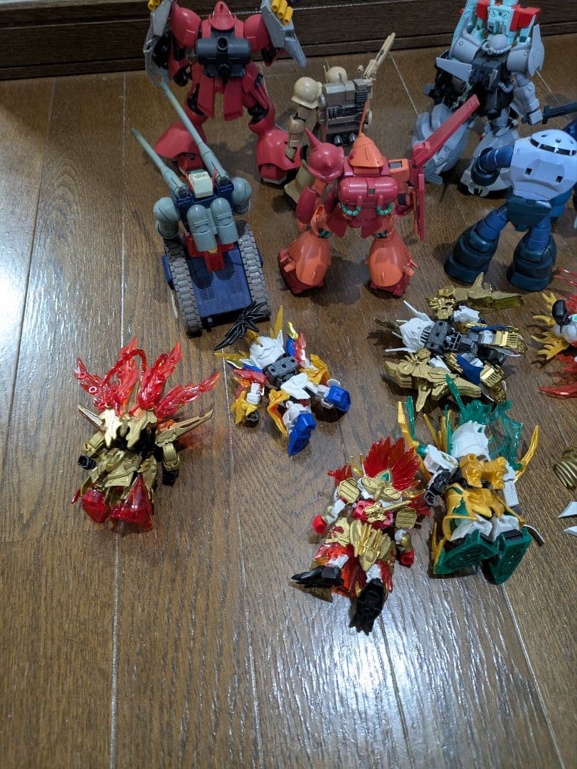 プラモデル ガンダム　ガンプラ 　HG　BB戦士 SD ジャンク　武器　完成品