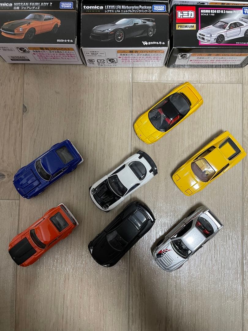 トミカプレミアム　タカラトミーモール限定セット1