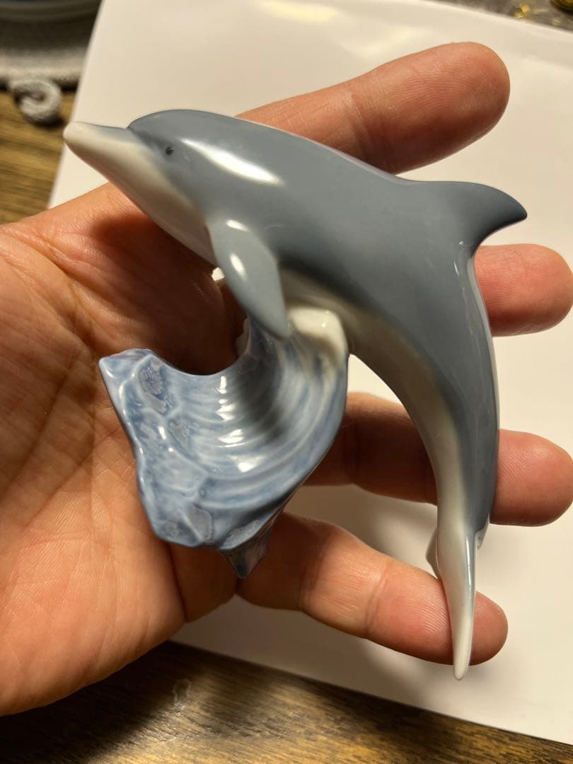 リヤドロ 幸運の イルカ ldr-8104 Lladro リアドロ 陶器 人形