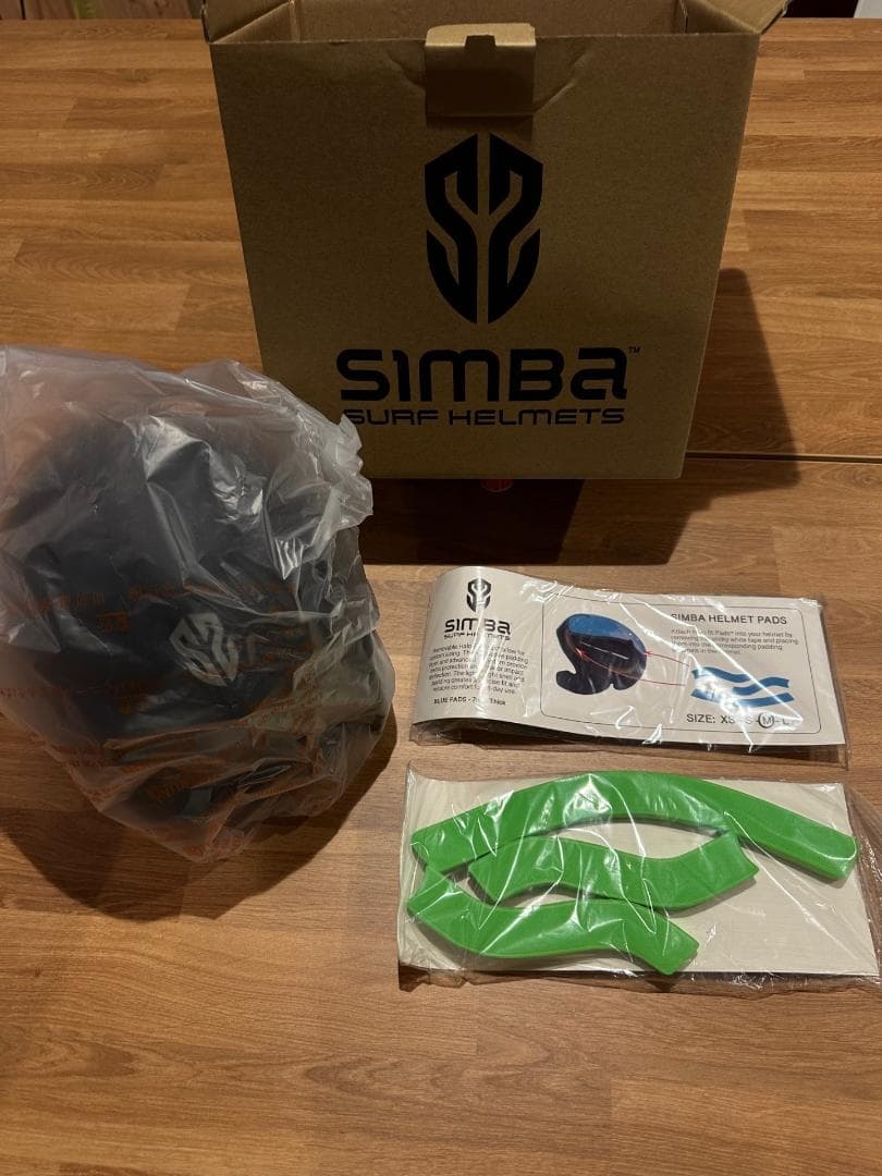 サーフィン・ボディボード Simba surf helmet - Black - Size M