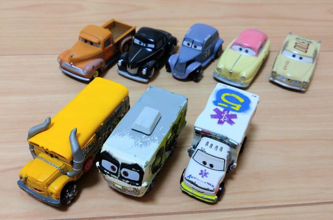 カーズトミカ カーズ3　22台セット+マテル製1台(開封品)　※バラ売り不可