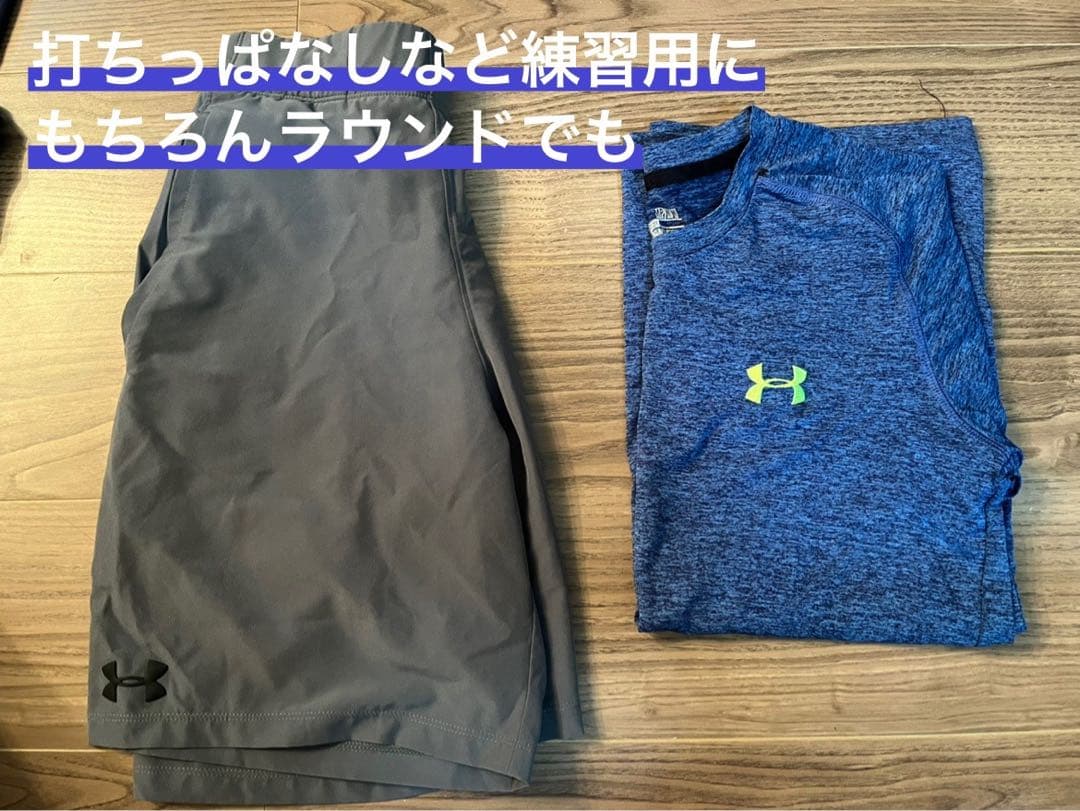 アンダーアーマー好き必見！ゴルフウェアセット
