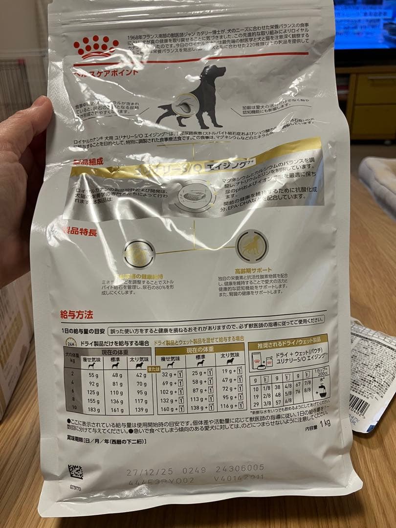 ロイヤルカナンユリナリーsoエイジングドライフードユリナリーsoライトウエット