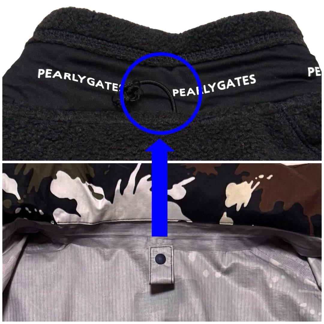 ✨美品✨PEARLY GATES　4way　ブルゾン カモフラ　バッグロゴ　M
