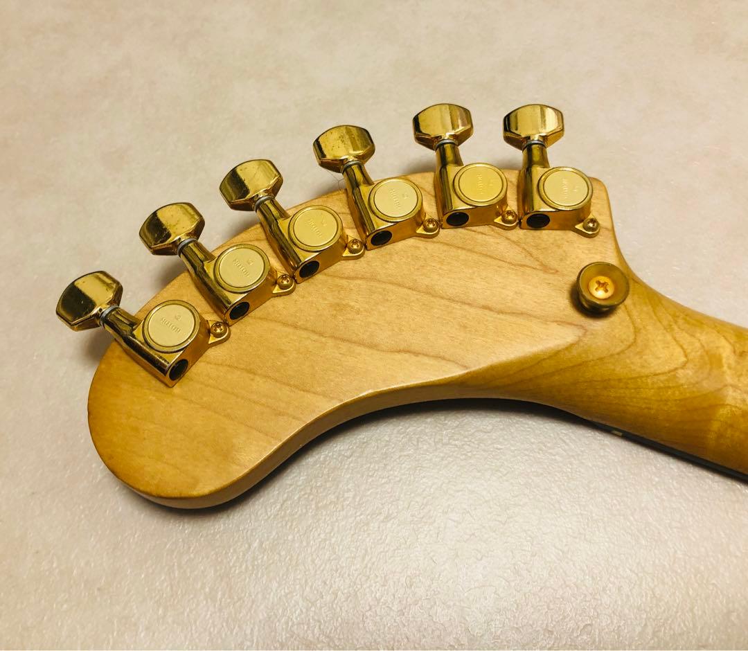 【美品】ZO-3C メタリックパープル アンプ内蔵ミニギター ソフトケース付