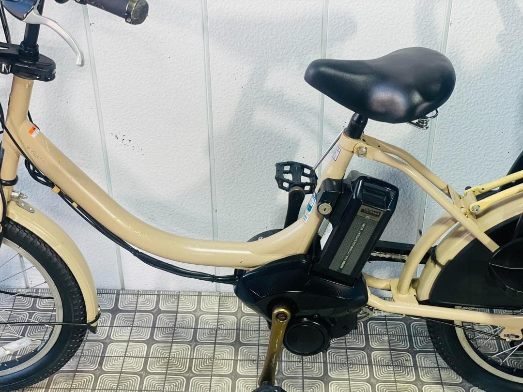 値下げ可《YAMAHA》20インチ子供のせ電動アシスト自転車パスバビー 3146