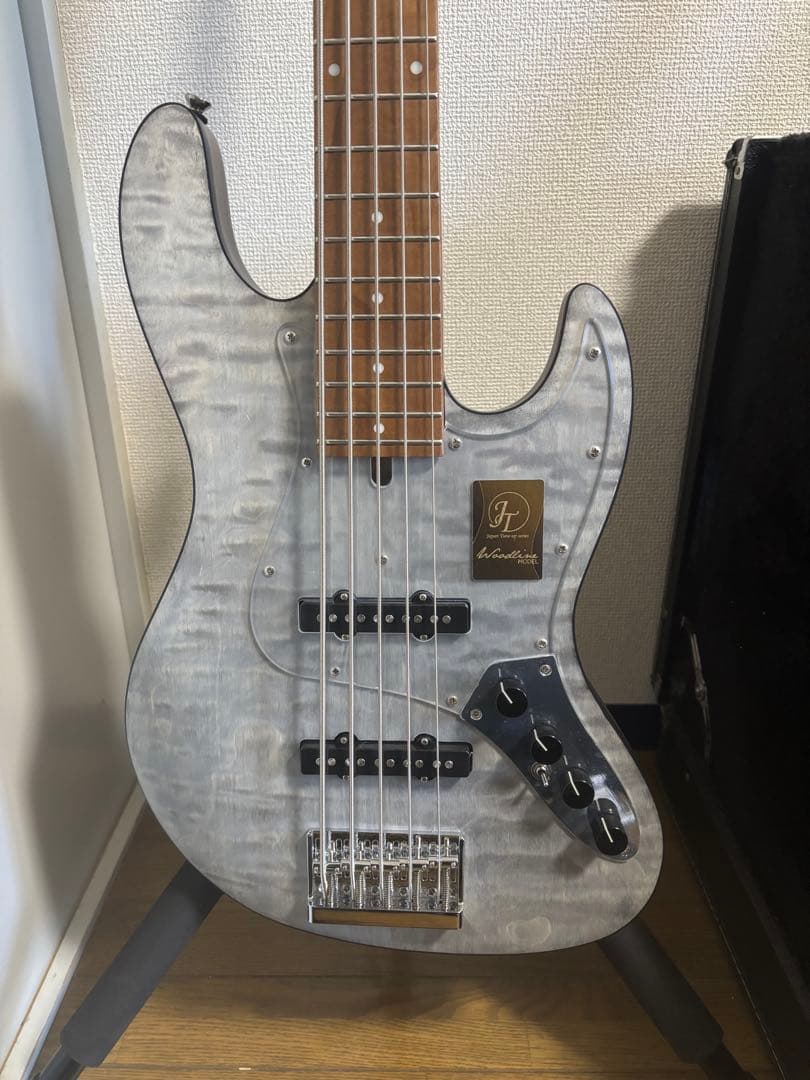 Bacchus WL5-QM-AC RSM/M CHGS 5弦　ジャズベース