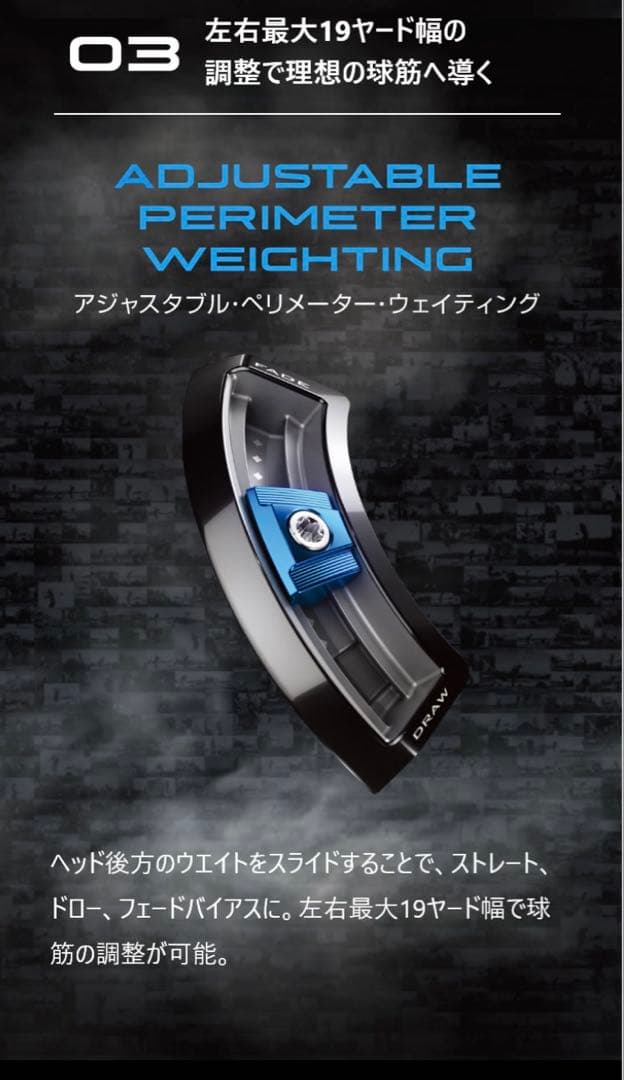 Callaway PARADYM A.I. SMOKE MAX ドライバー