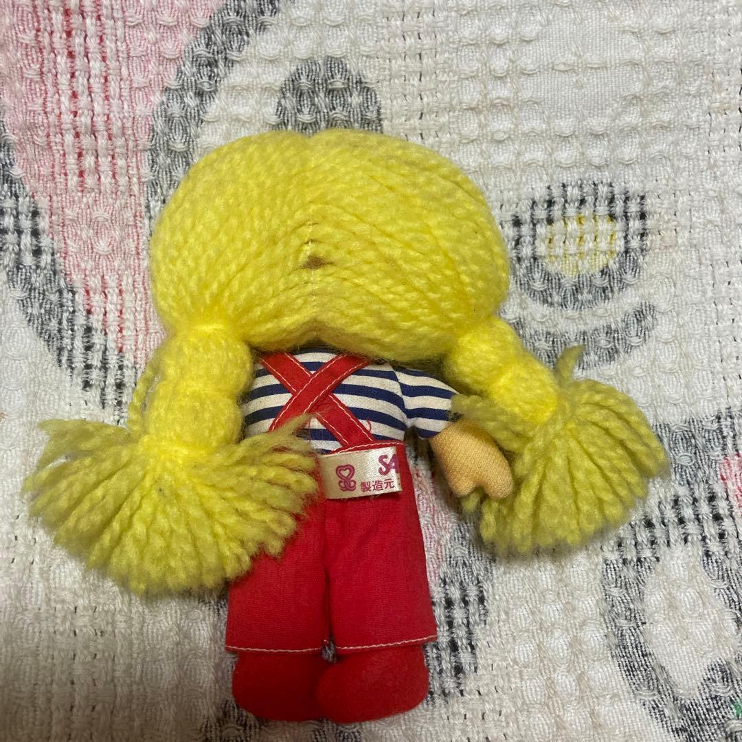 サンリオ　昭和レトロ　ヴィンテージ パティ＆ジミー　ぬいぐるみ　初期　中古品