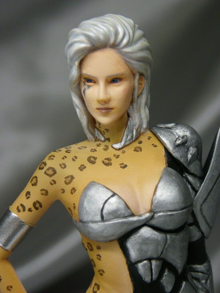 半獣姫 レー・ネフェル風 コスプレリアルフィギュア 完成品 1/12 ゲーテル。