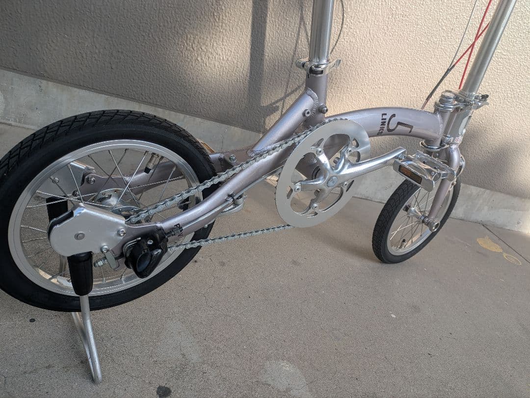 ★メンテナンス済★5Links 3s シマノ内装nexus 折りたたみ自転車
