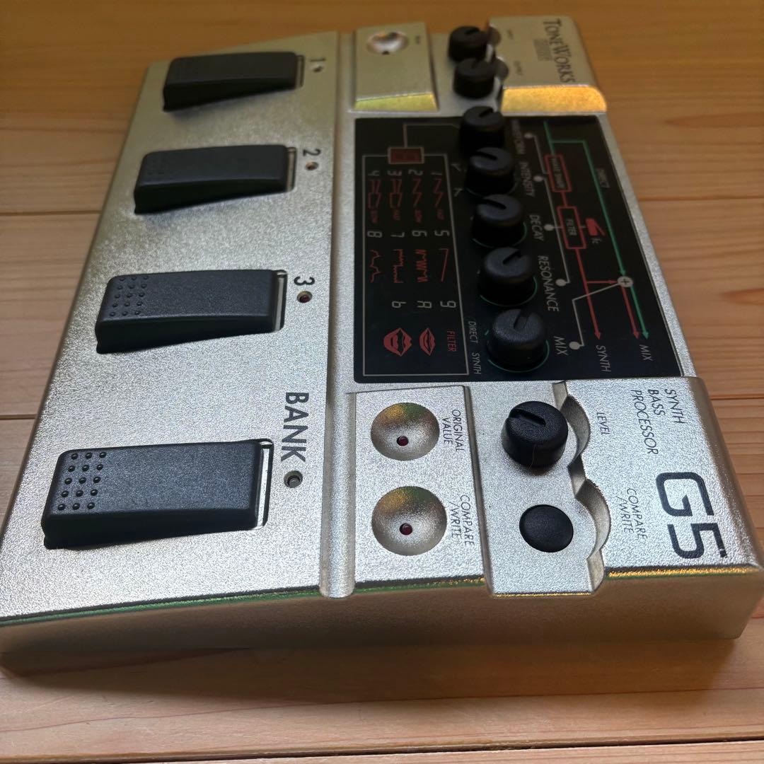 KORG G5 Synth Bass Processor ベースシンセ 取説付