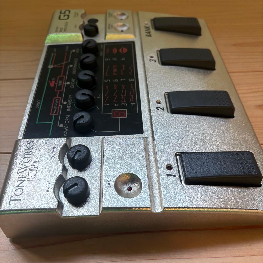 KORG G5 Synth Bass Processor ベースシンセ 取説付