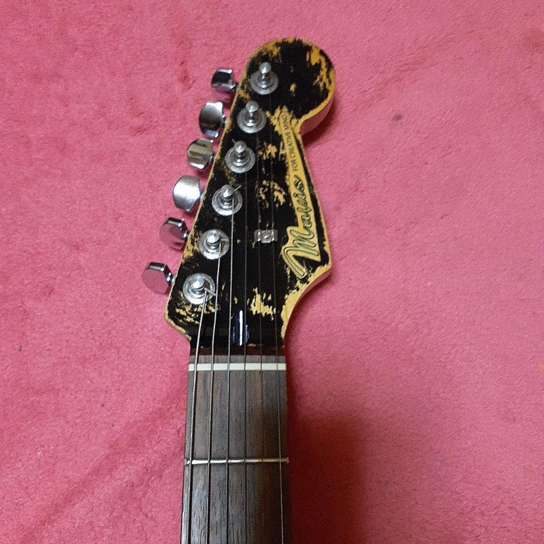 【良・美品】SKINペイントSUGIZOモデル。ST。アーム・ソフトケース付