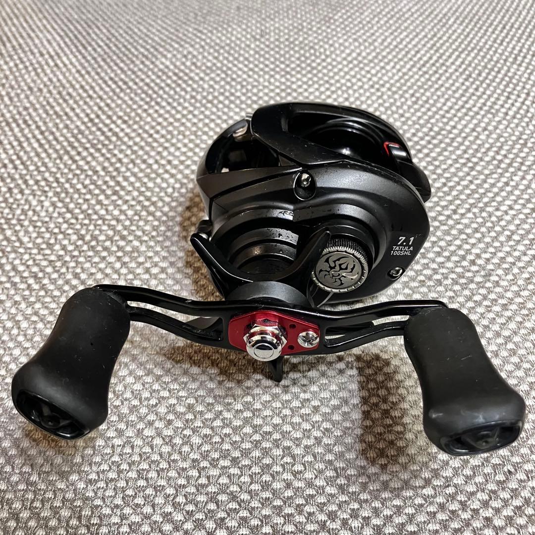 Daiwa TATULA 100SHL 左巻き ベイトリール ブラックバス
