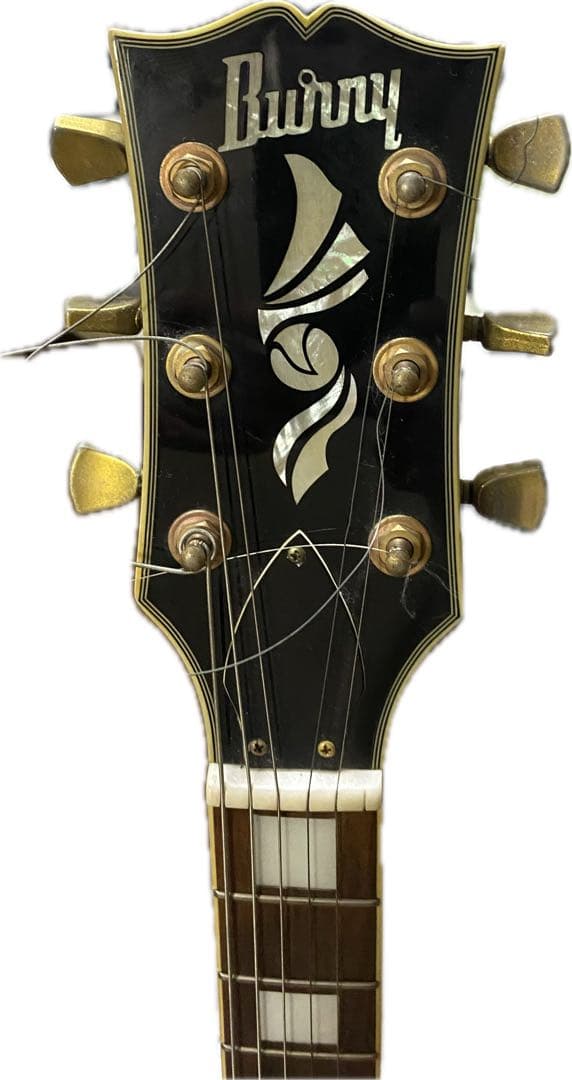 E*y様 Burny ブラック エレキギター レスポールカスタム