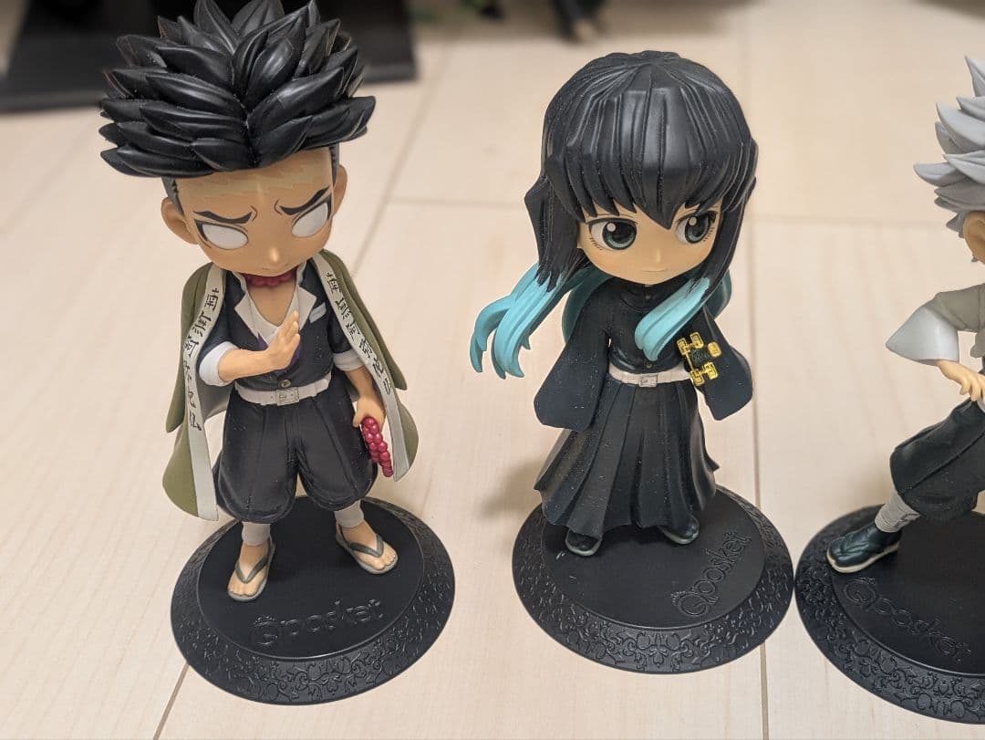 鬼滅の刃 Qposket フィギュア 17体セット＋おまけ冨岡義勇セピア