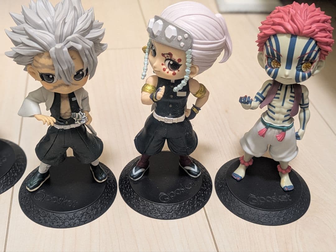 鬼滅の刃 Qposket フィギュア 17体セット＋おまけ冨岡義勇セピア