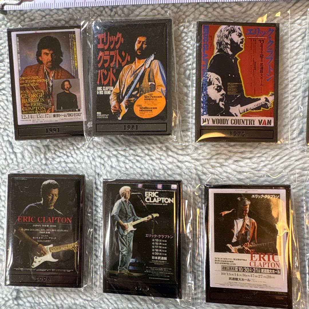 リ*ん様 エリック・クラプトン ピンバッジ（3×4cm）23点