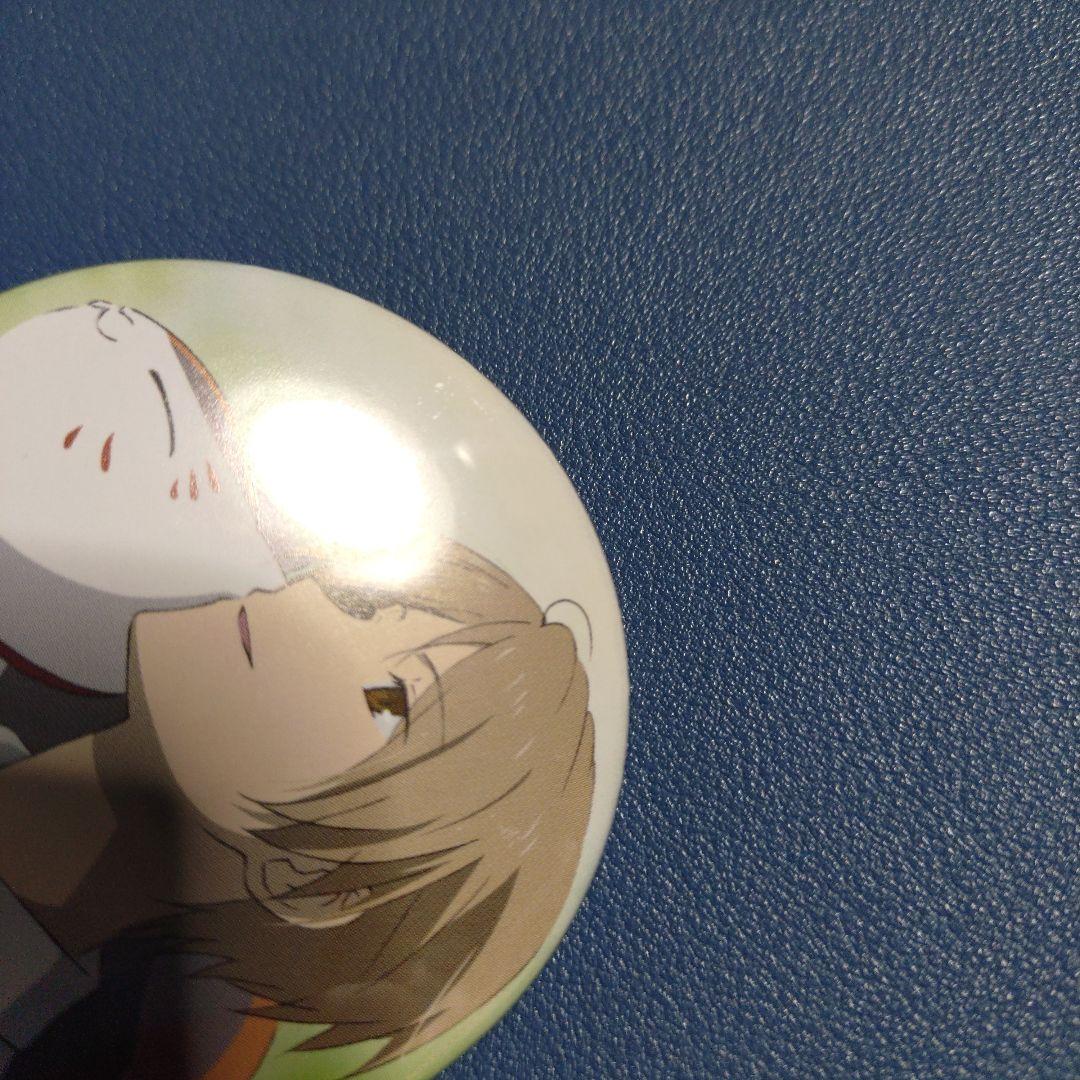 パッケージイラスト コレクション缶バッジ　夏目貴志　ニャンコ先生　夏目友人帳