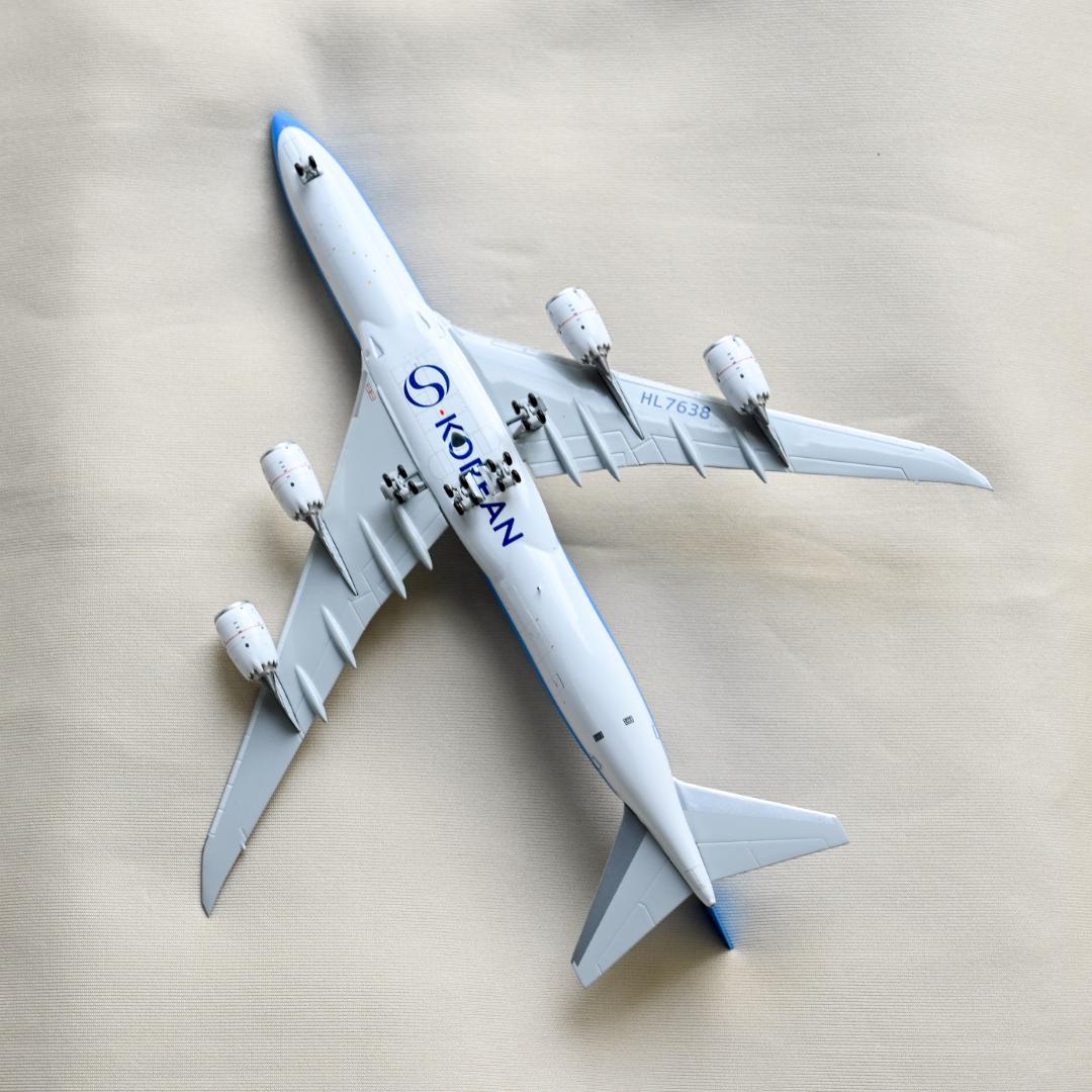 大韓航空 B747-8i 新塗装 HL7638 HX Models 1/400