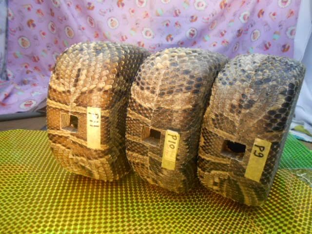 新品未使用(送料無料)12.980円　蛇皮強化(二重張)型チーガ　在庫はP10