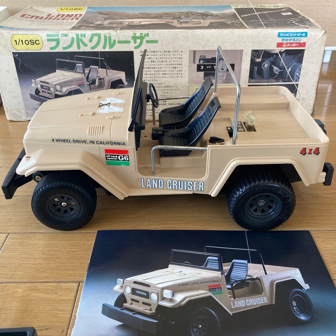 ニッコー セミデラコン 1/10SC LAND CRUISER 美品