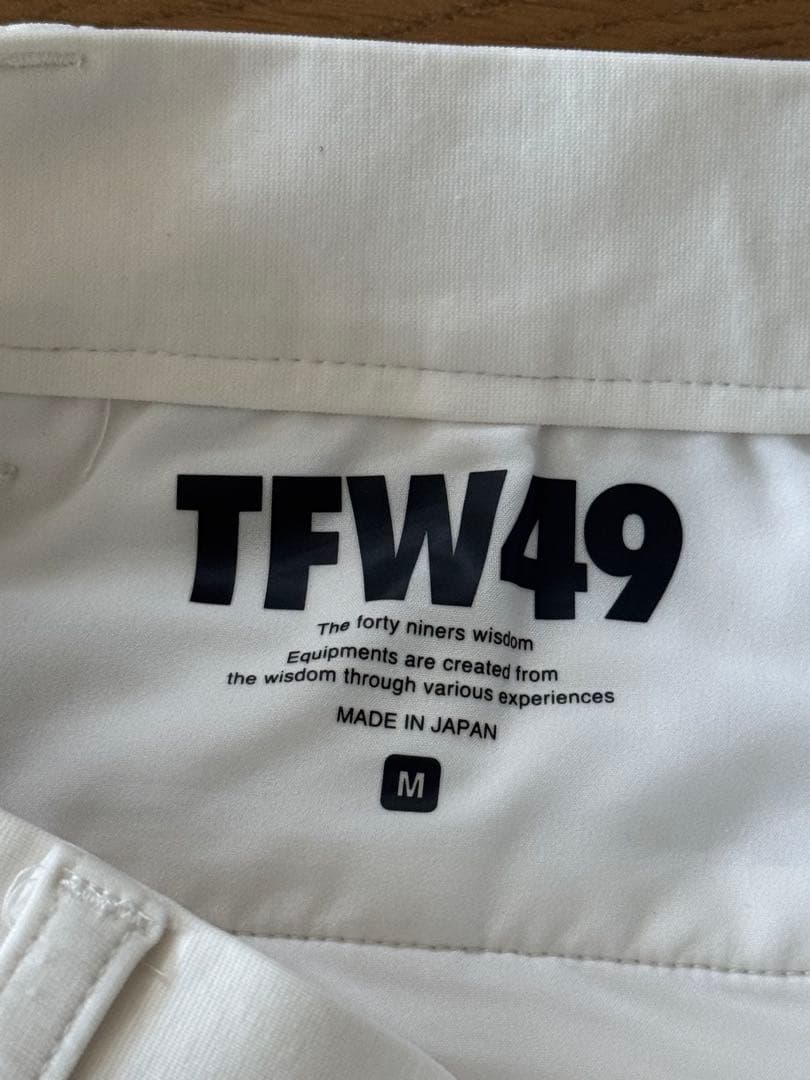 た*け様 TFW49 ハーフパンツ　ホワイト