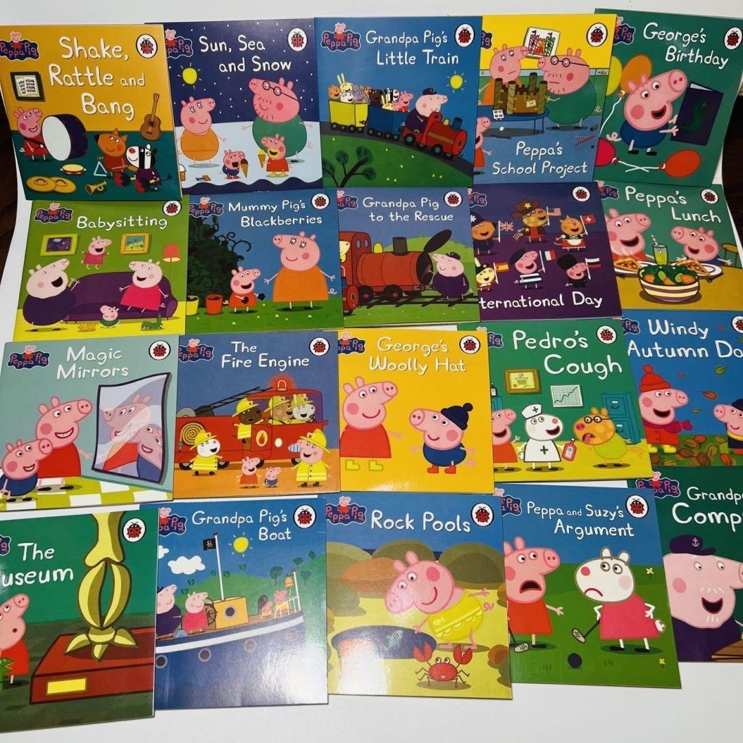 PeppaPig 黄箱　青箱　赤箱　3点　ペッパピッグ　クリスマスプレゼント