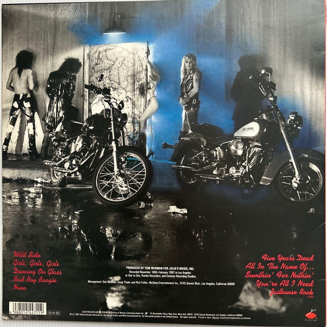 モトリー・クルー　3rd&4th 名盤‼️LPレコード2枚セット