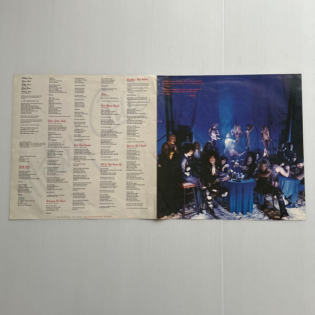 モトリー・クルー　3rd&4th 名盤‼️LPレコード2枚セット