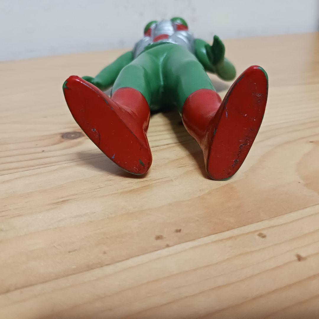 当時物　仮面ライダーV3　ソフビ　無版権　パチ