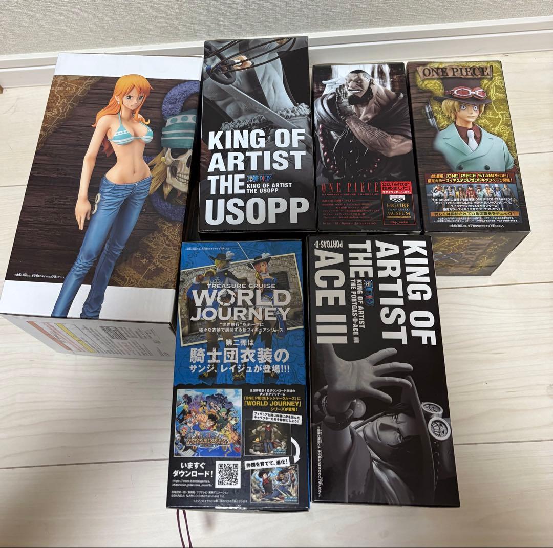 ワンピース フィギュアセット 6体