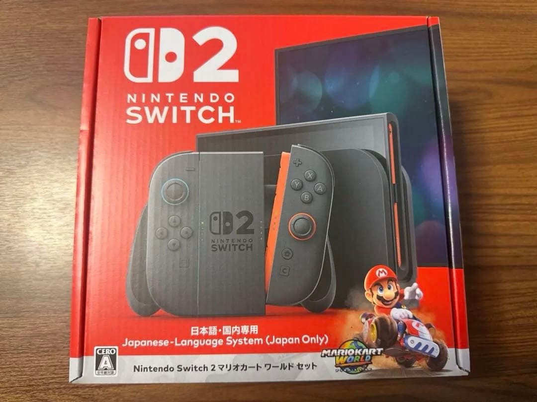 【新品・未開封】Nintendo Switch 2 日本語国内専用 本体セット
