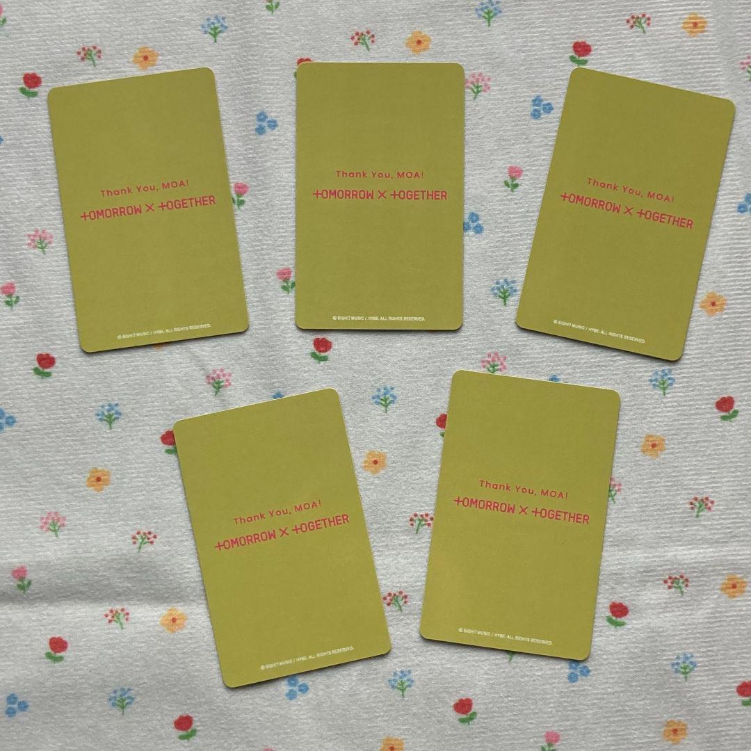 TXT 2025 アンケート FC会報誌 特典 トレカ 5枚