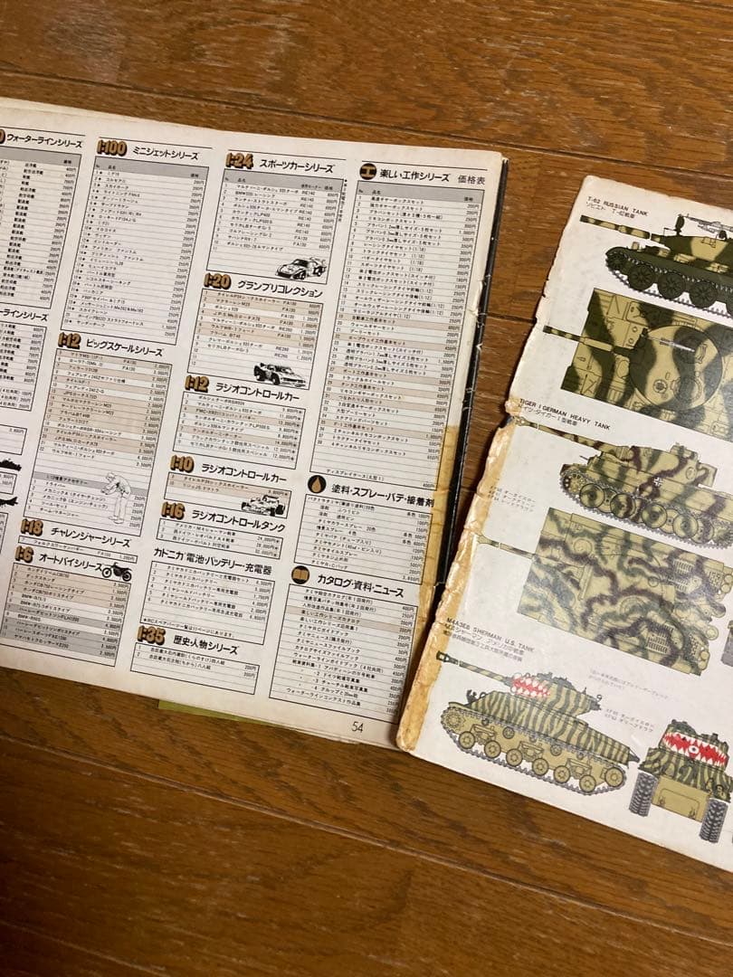 タミヤ総合カタログ TAMIYA CATALOGUE ‘70.’80.’90年代