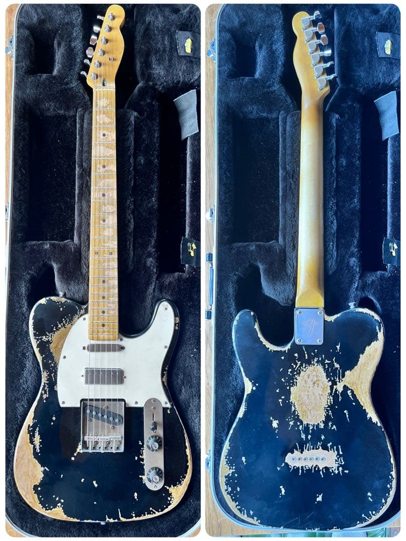 ハードレリック60s テレキャスタータイプアルニコPU+オイルコンデンサー