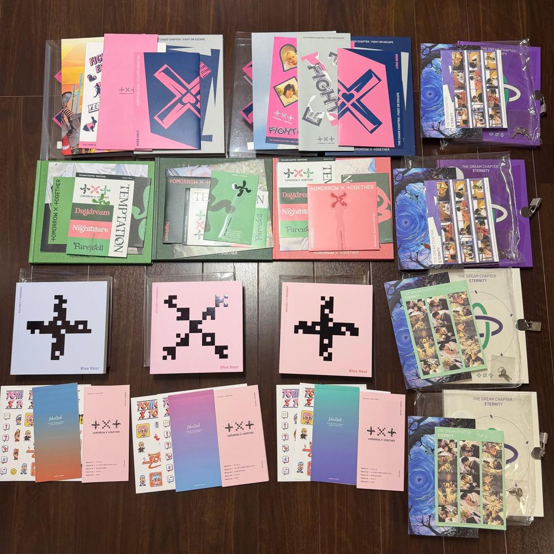 【値段交渉可能】　TXT CD アルバム まとめ売り