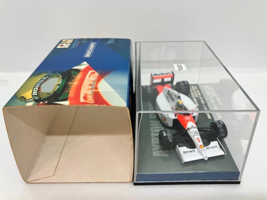 1/43★マクラーレン ホンダ MP4/6★A.セナ★1991ブラジルGP初優勝