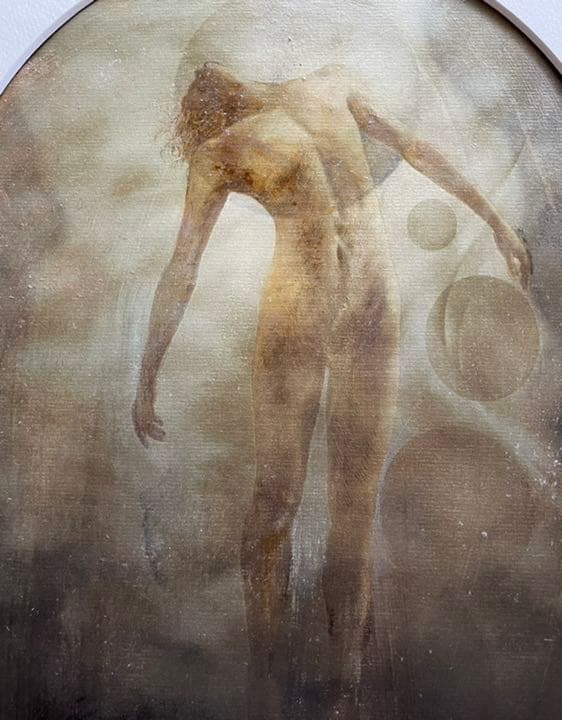 藤浪理恵子 「イカロスの末裔」額装