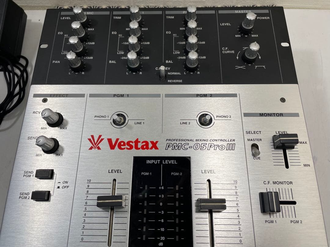 VESTAX ベスタクス　PMC-05ProⅢ フェーダーメンテ　カットラグ